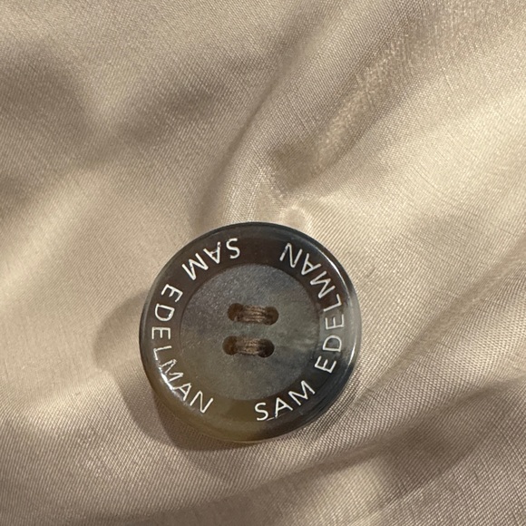 Tan Plaid Lined Women's Trench Coat - Picture 3 of 5